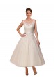 Compra Marfil Ilusión Tul Encaje Vestidos de novia