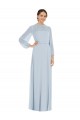 Compra línea A Sin tirantes Gasa Largo Formales Vestidos de dama de honor / Vestidos de noche