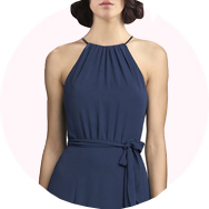 Halter Vestidos de dama de honor Venta
