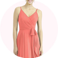 Tirantes espagueti Vestidos de dama de honor Venta