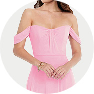 Manga volantes Vestidos de dama de honor Venta