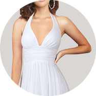 Sin mangas Vestidos de novia